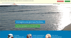 Desktop Screenshot of montenuovobeach.it